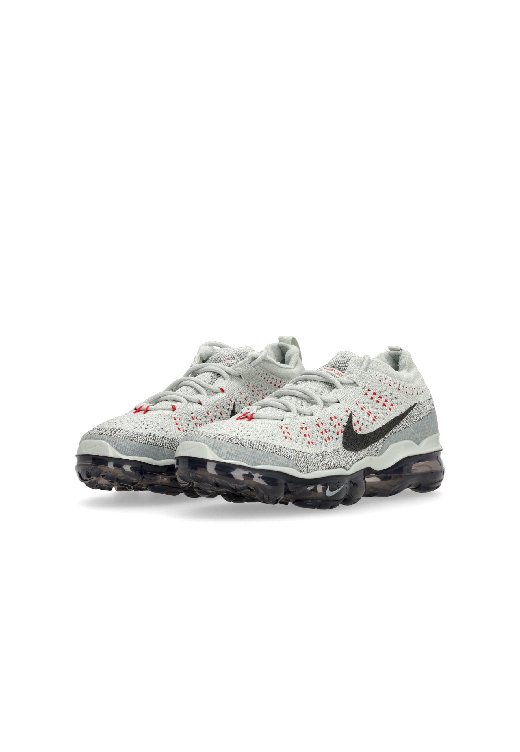 Nike Scarpa Bassa Uomo Air Vapormax 2023 Flyknit Light Silver/smoke Grey/picante Red da uomo in Scarpe da corsa su strada Drestige - Casamassima, commercioVirtuoso.it