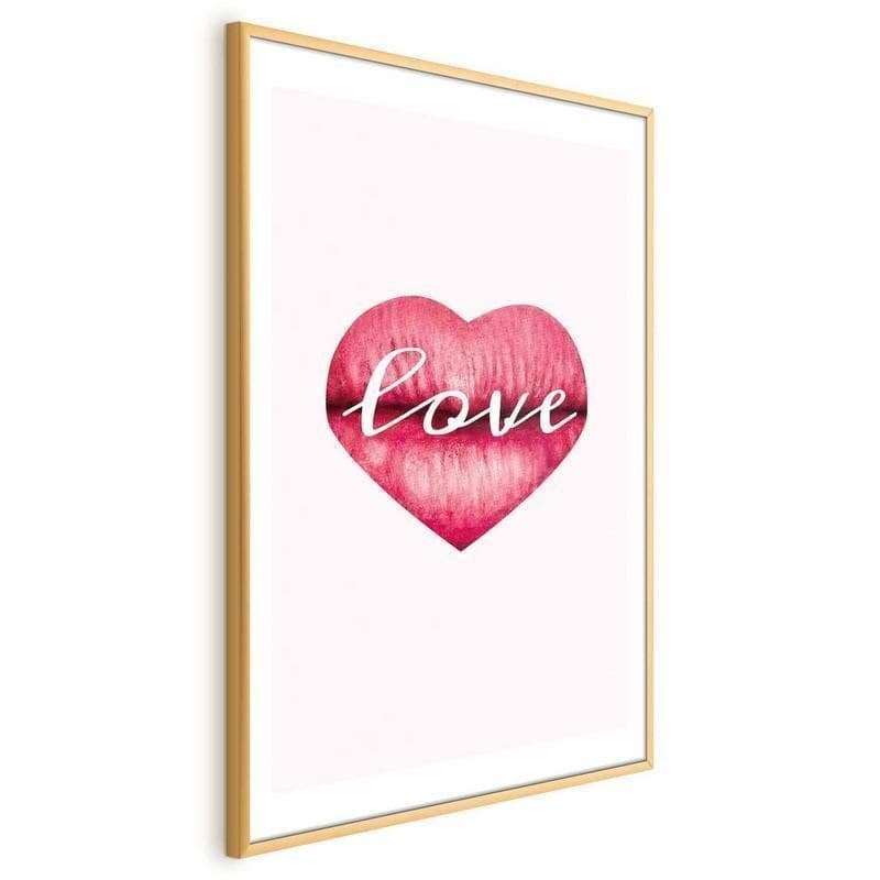 Poster - Loving Lips in Poster e stampe Collezione Casa - Trebisacce, commercioVirtuoso.it
