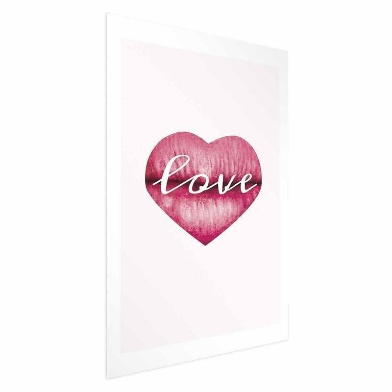 Poster - Loving Lips in Poster e stampe Collezione Casa - Trebisacce, commercioVirtuoso.it