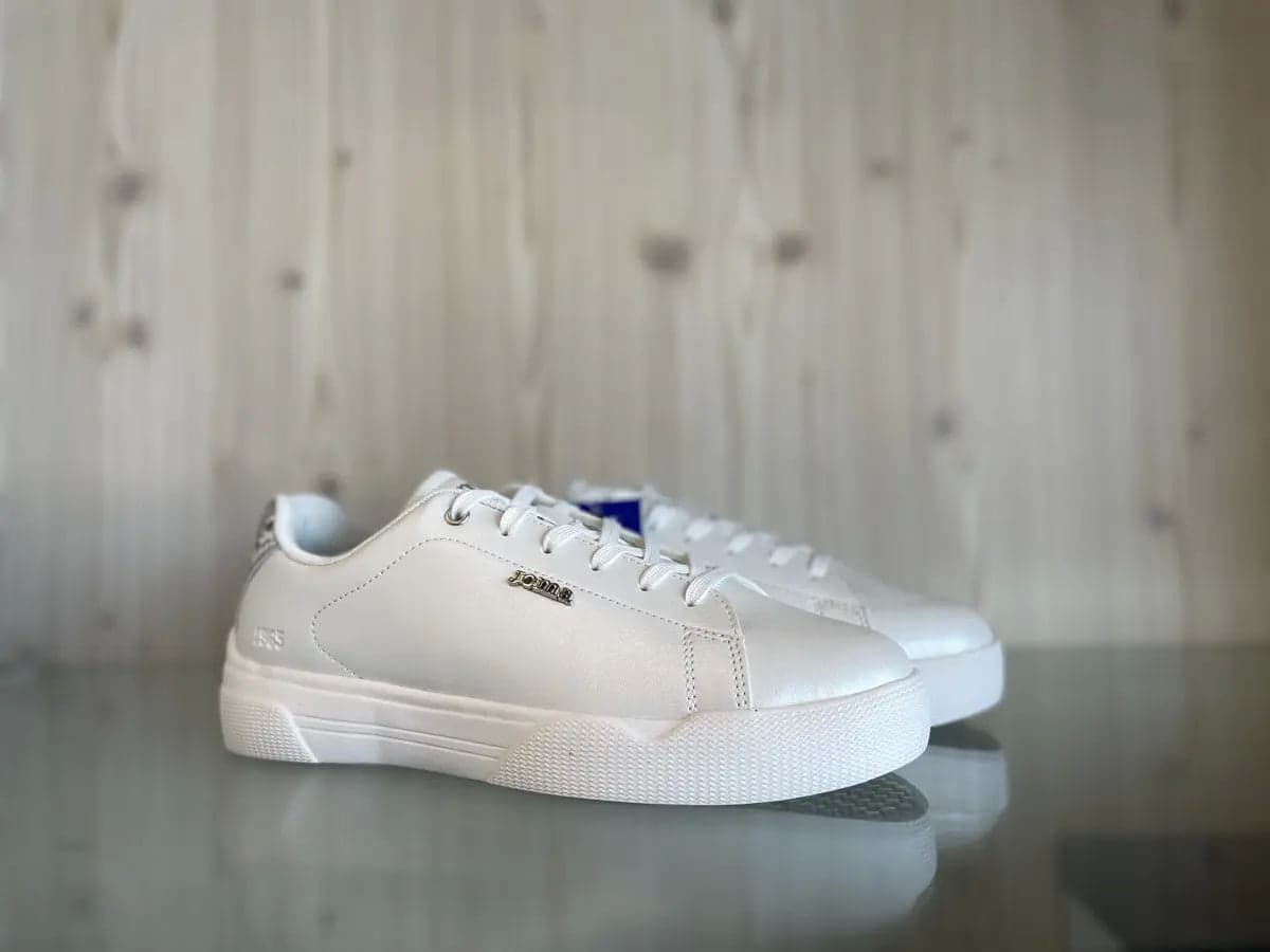 JOMA Sneakers donna PRINCETON LADY bianca perlata e nera - 6