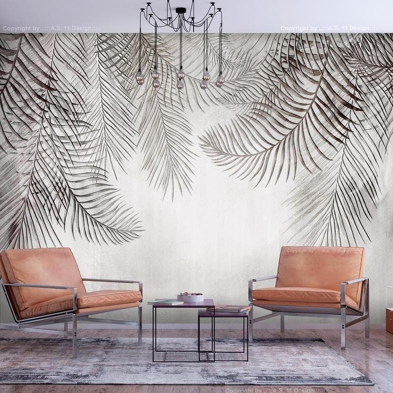 Fotomurale adesivo Night Palm Trees in Murales adesivi Collezione Casa - Trebisacce, commercioVirtuoso.it