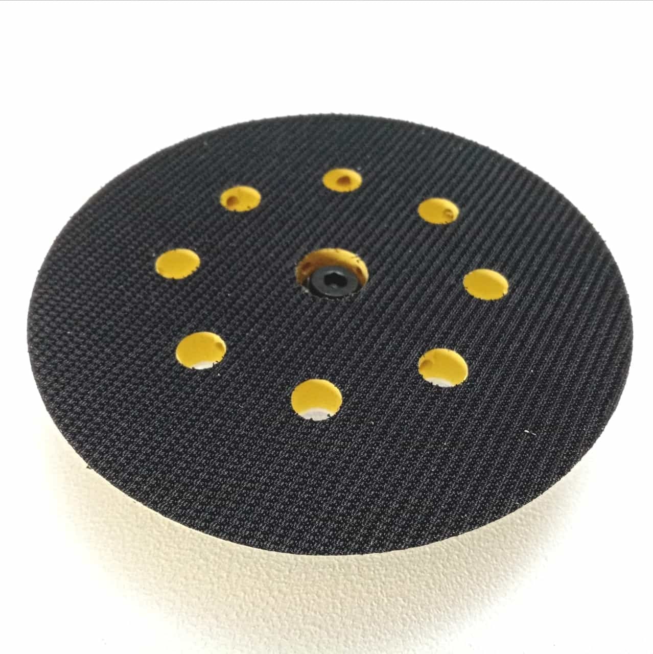 BenMan platorello da 125mm flessibile in plastica con velcro per levigatrice orbitale in Dischi abrasivi velcrati Aloiserw.com - Altomonte, commercioVirtuoso.it