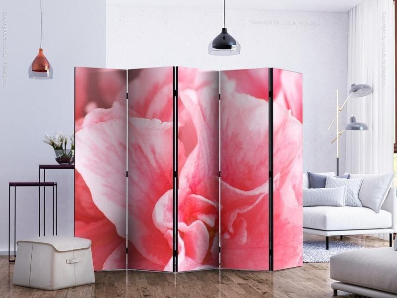 Paravento Pink azalea flowers II [Room Dividers] in Paraventi Collezione Casa - Trebisacce, commercioVirtuoso.it