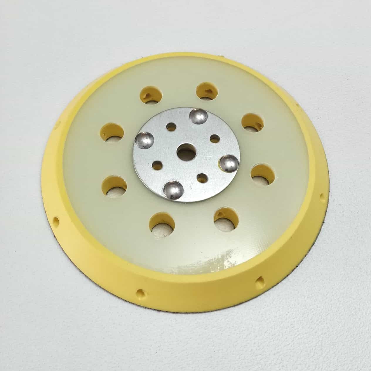BenMan platorello da 125mm flessibile in plastica con velcro per levigatrice orbitale in Dischi abrasivi velcrati Aloiserw.com - Altomonte, commercioVirtuoso.it