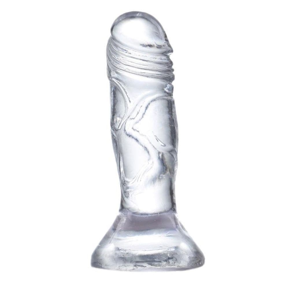 Mini Dildo Ventosa Realistico Trasparente Cristallino GLAZED 12,3cm in Dildo realistici Sexy Tentazioni - Siracusa, commercioVirtuoso.it