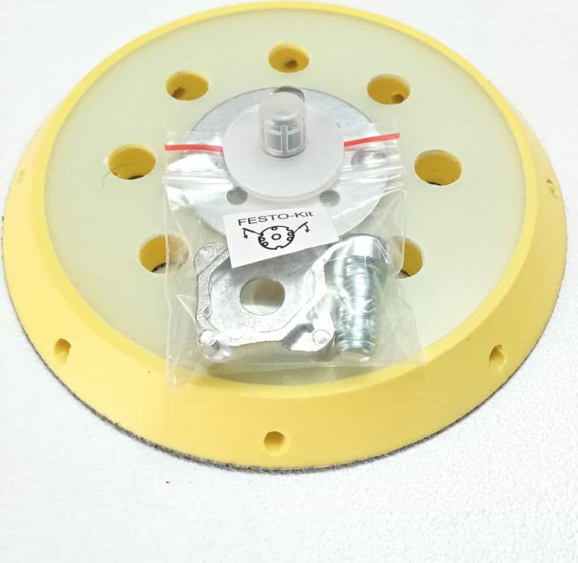 BenMan platorello da 125mm flessibile in plastica con velcro per levigatrice orbitale in Dischi abrasivi velcrati Aloiserw.com - Altomonte, commercioVirtuoso.it