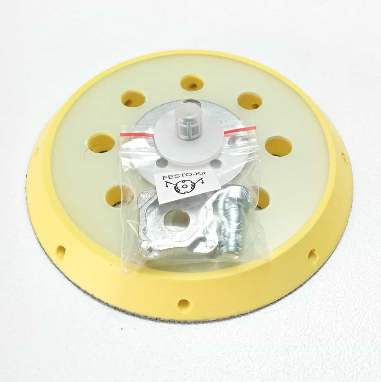 BenMan platorello da 125mm flessibile in plastica con velcro per levigatrice orbitale in Dischi abrasivi velcrati Aloiserw.com - Altomonte, commercioVirtuoso.it