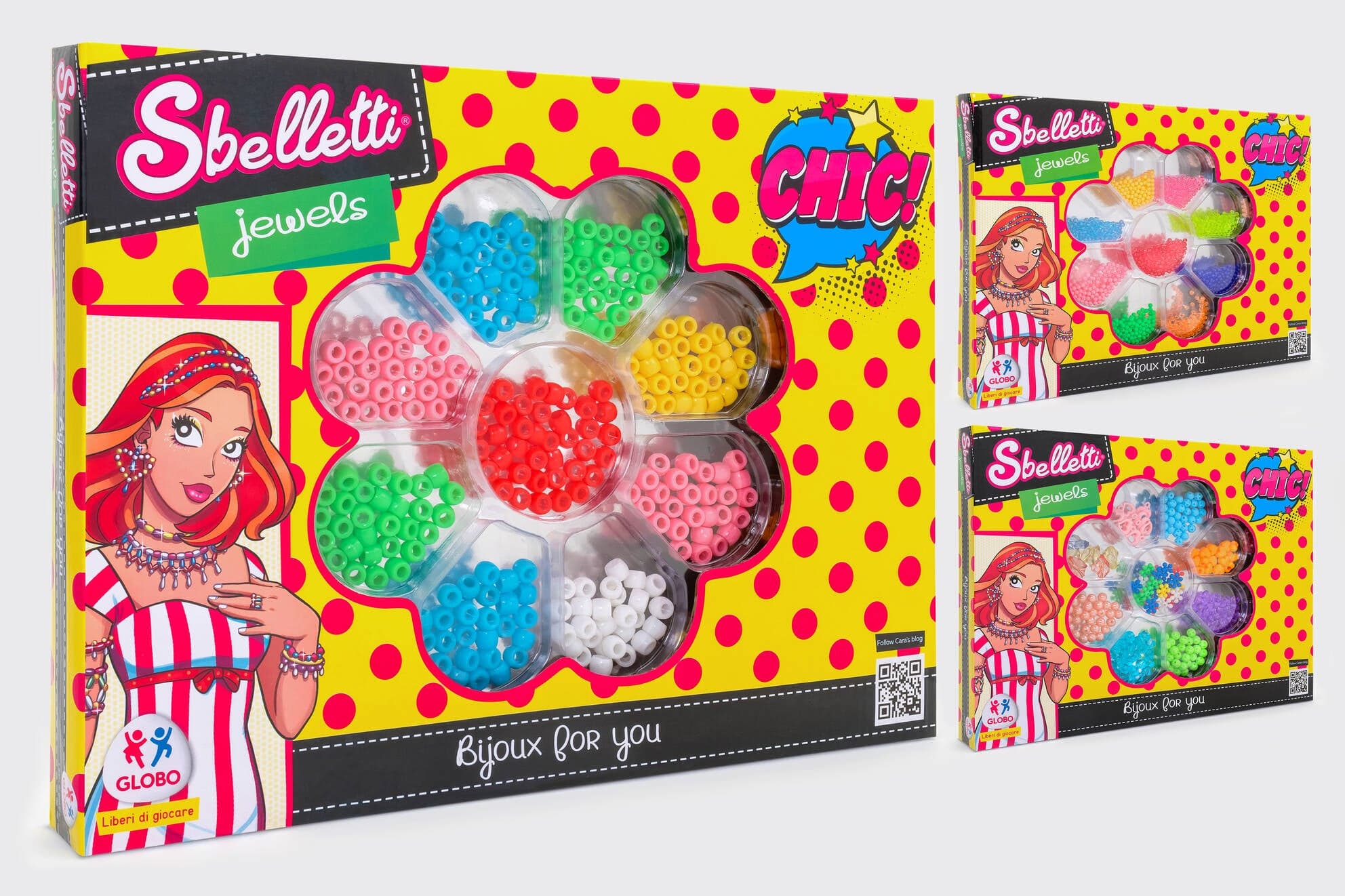 Perline in Plastica 3 Assortimenti