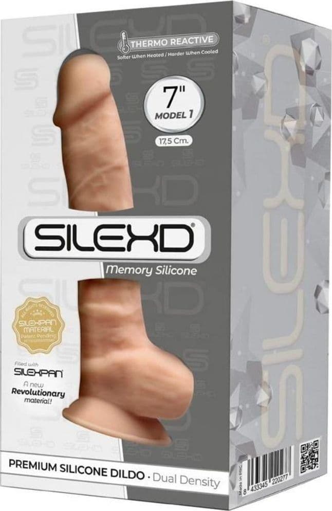 Dildo 18 cm Dual Density Model 1 7" SILEXD 17,5 cm in Dildo doppi Sexy Tentazioni - Siracusa, commercioVirtuoso.it