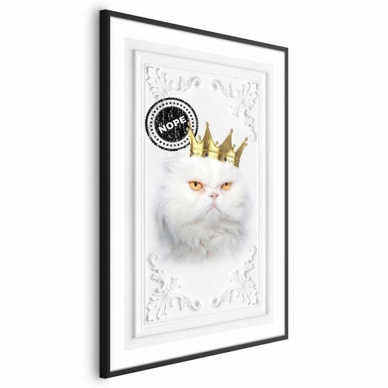 Poster - Cat King in Poster e stampe Collezione Casa - Trebisacce, commercioVirtuoso.it
