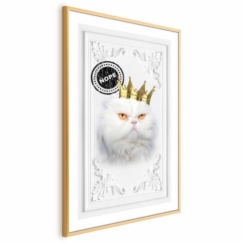 Poster - Cat King in Poster e stampe Collezione Casa - Trebisacce, commercioVirtuoso.it