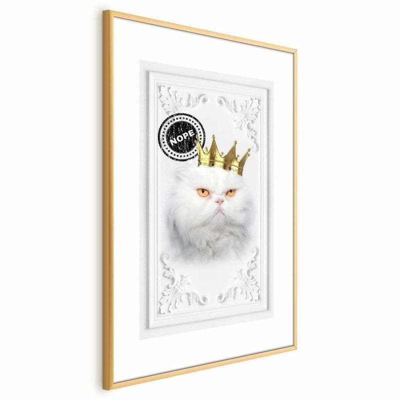 Poster - Cat King in Poster e stampe Collezione Casa - Trebisacce, commercioVirtuoso.it