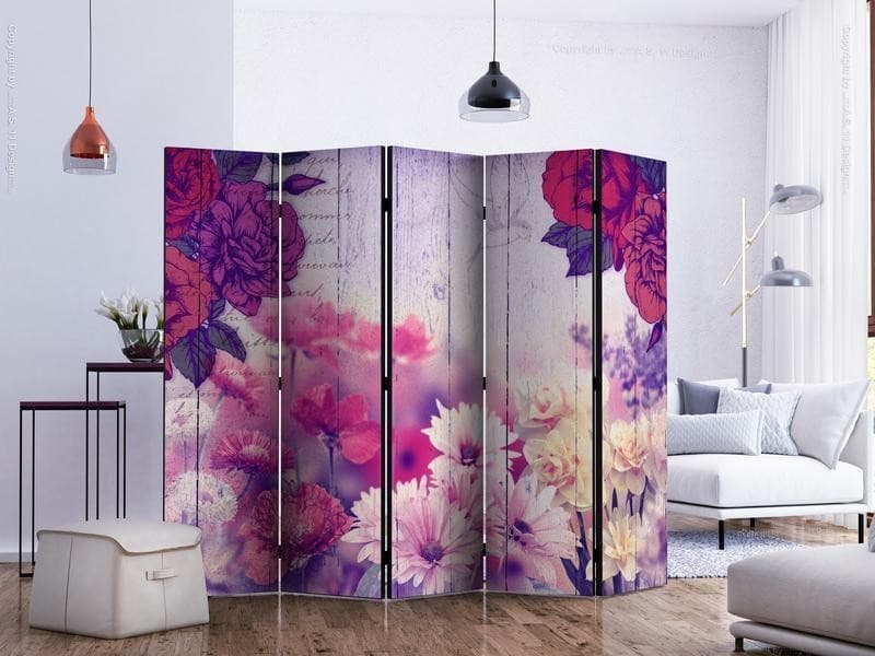 Paravento Flowers Memories II [Room Dividers] in Paraventi Collezione Casa - Trebisacce, commercioVirtuoso.it