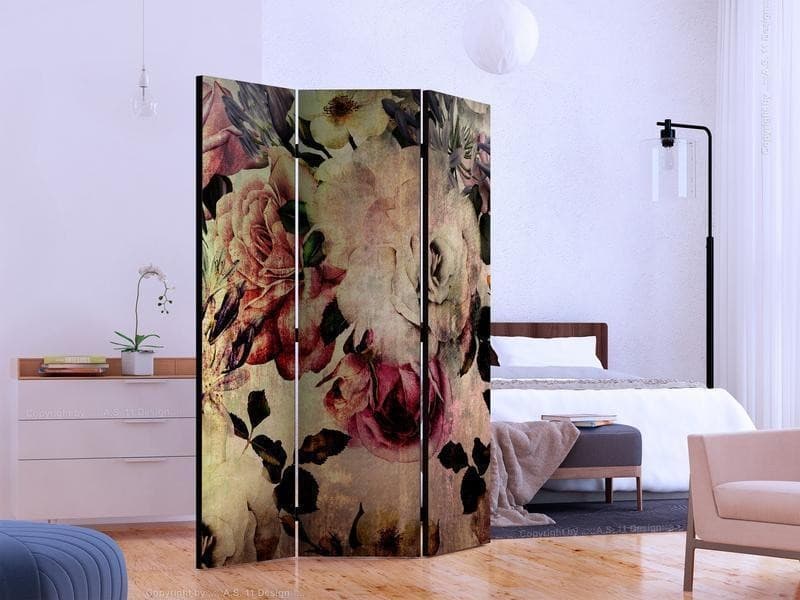 Paravento Nostalgia Flowers [divisori da interno] in Paraventi Collezione Casa - Trebisacce, commercioVirtuoso.it