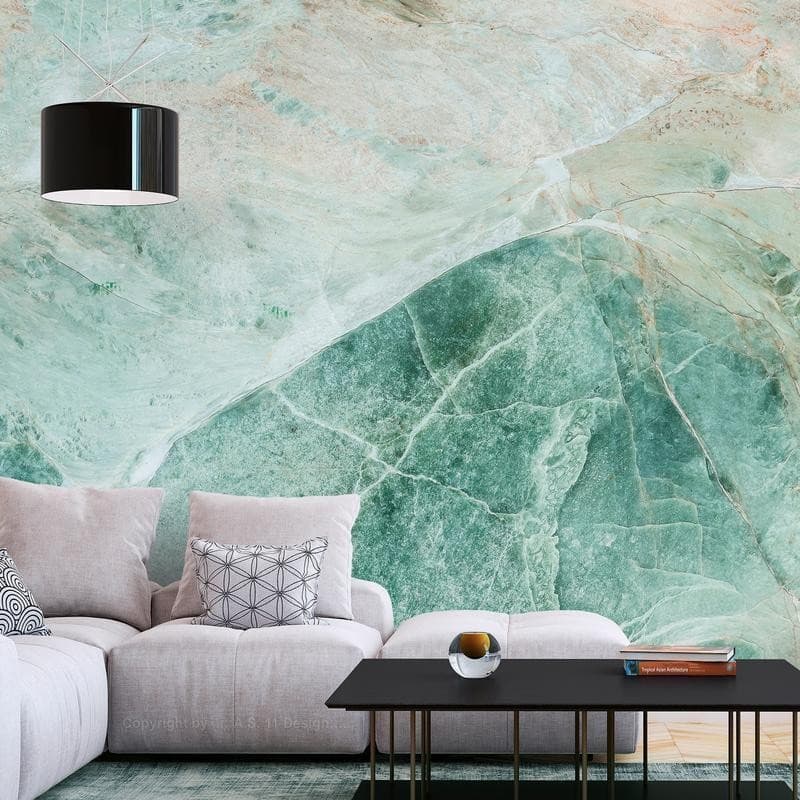 Fotomurale Turquoise Marble in Carta da parati Collezione Casa - Trebisacce, commercioVirtuoso.it