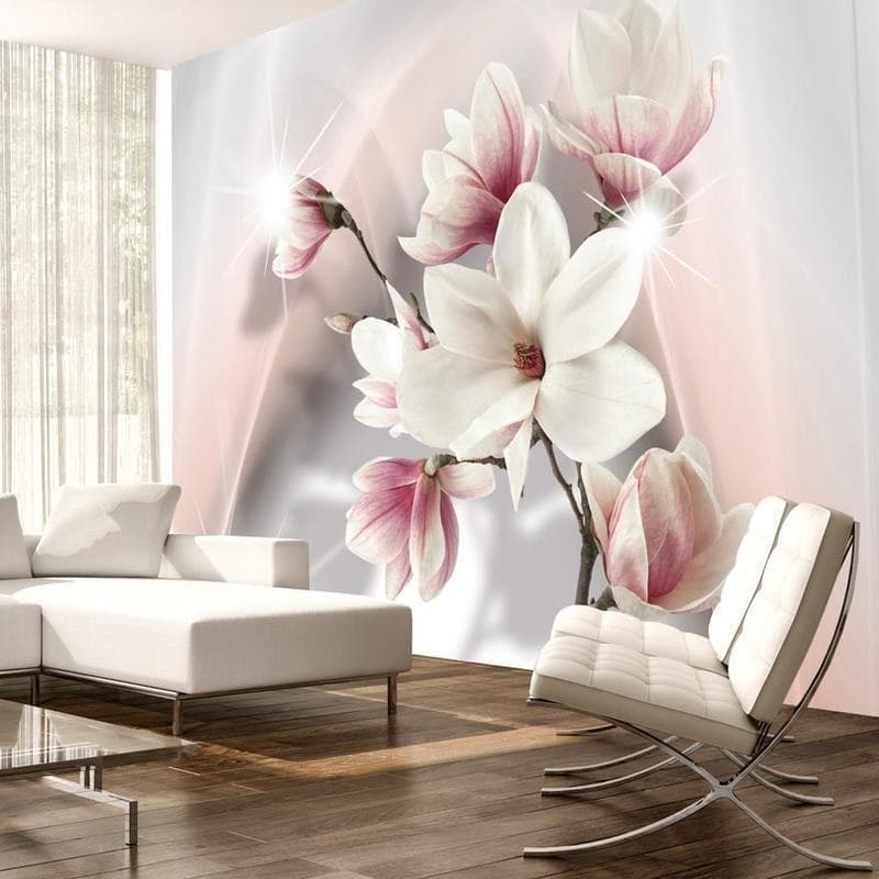 Fotomurale White magnolias in Carta da parati Collezione Casa - Trebisacce, commercioVirtuoso.it