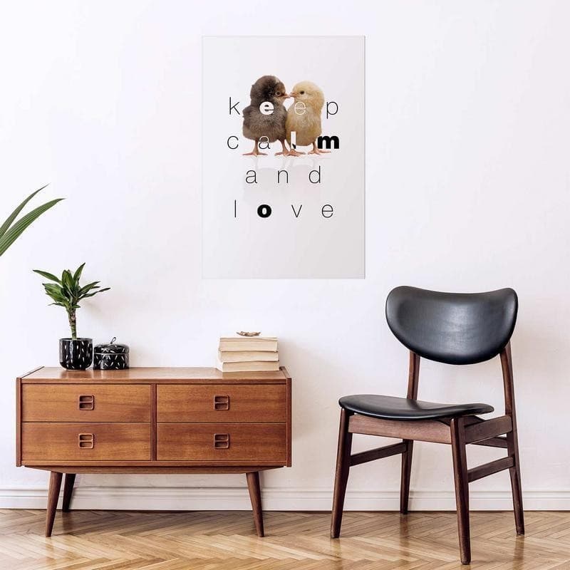Poster - Keep Calm and Love in Poster e stampe Collezione Casa - Trebisacce, commercioVirtuoso.it