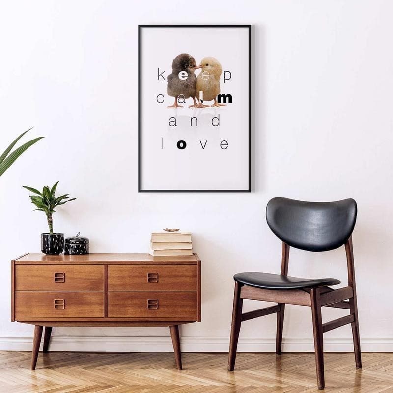 Poster - Keep Calm and Love in Poster e stampe Collezione Casa - Trebisacce, commercioVirtuoso.it