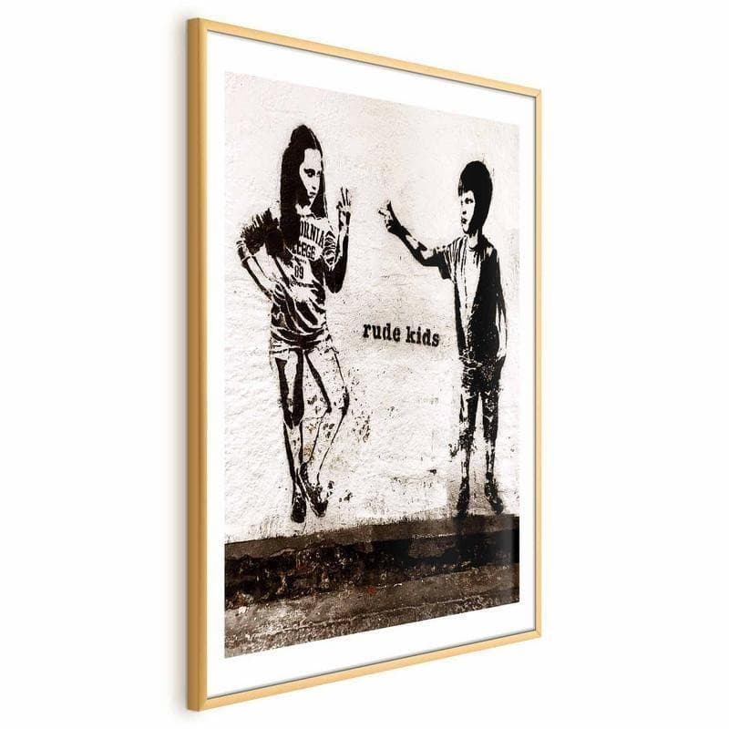Poster - Naughty Children in Poster e stampe Collezione Casa - Trebisacce, commercioVirtuoso.it