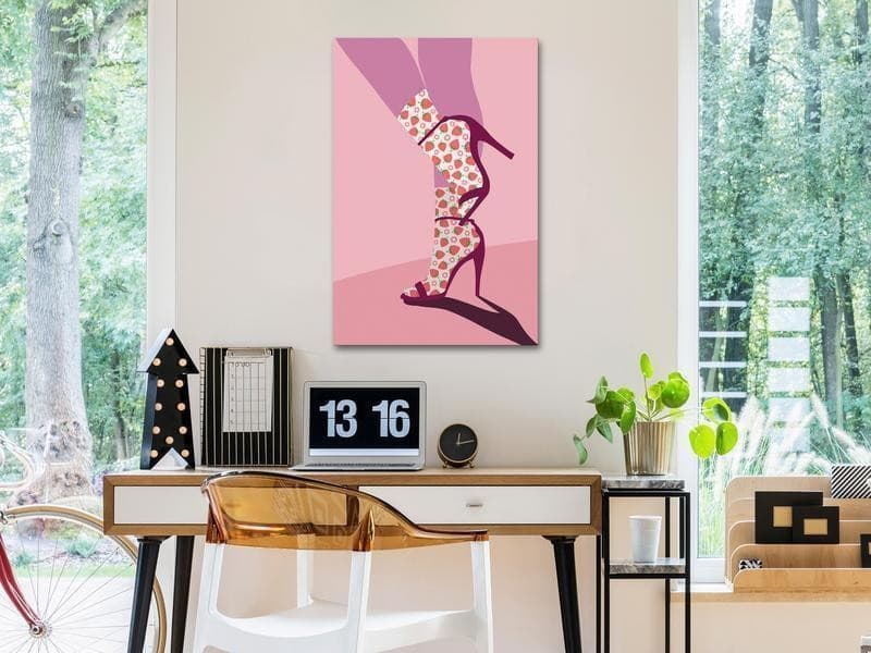 Quadro Strawberry Socks (1 Part) Vertical in Poster e stampe Collezione Casa - Trebisacce, commercioVirtuoso.it