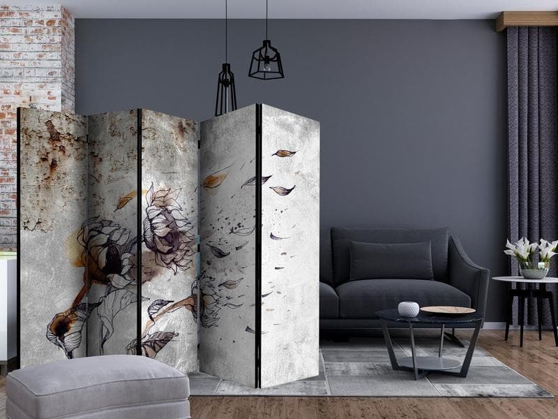 Paravento Recall sunflowers II [Room Dividers] in Paraventi Collezione Casa - Trebisacce, commercioVirtuoso.it