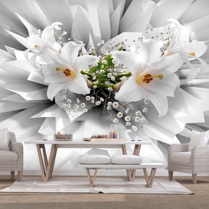 Fotomurale adesivo Floral Explosion in Carta da parati Collezione Casa - Trebisacce, commercioVirtuoso.it