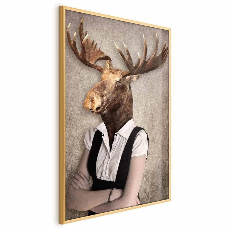 Poster - Smart Moose in Poster e stampe Collezione Casa - Trebisacce, commercioVirtuoso.it