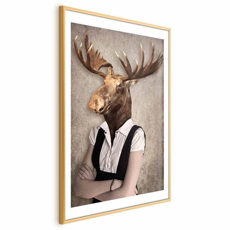 Poster - Smart Moose in Poster e stampe Collezione Casa - Trebisacce, commercioVirtuoso.it