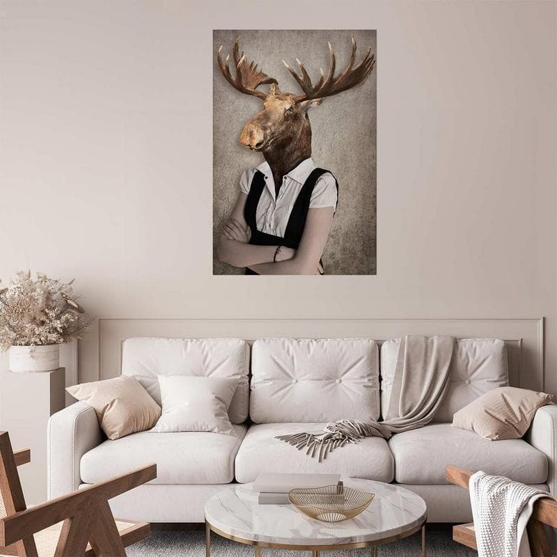 Poster - Smart Moose in Poster e stampe Collezione Casa - Trebisacce, commercioVirtuoso.it