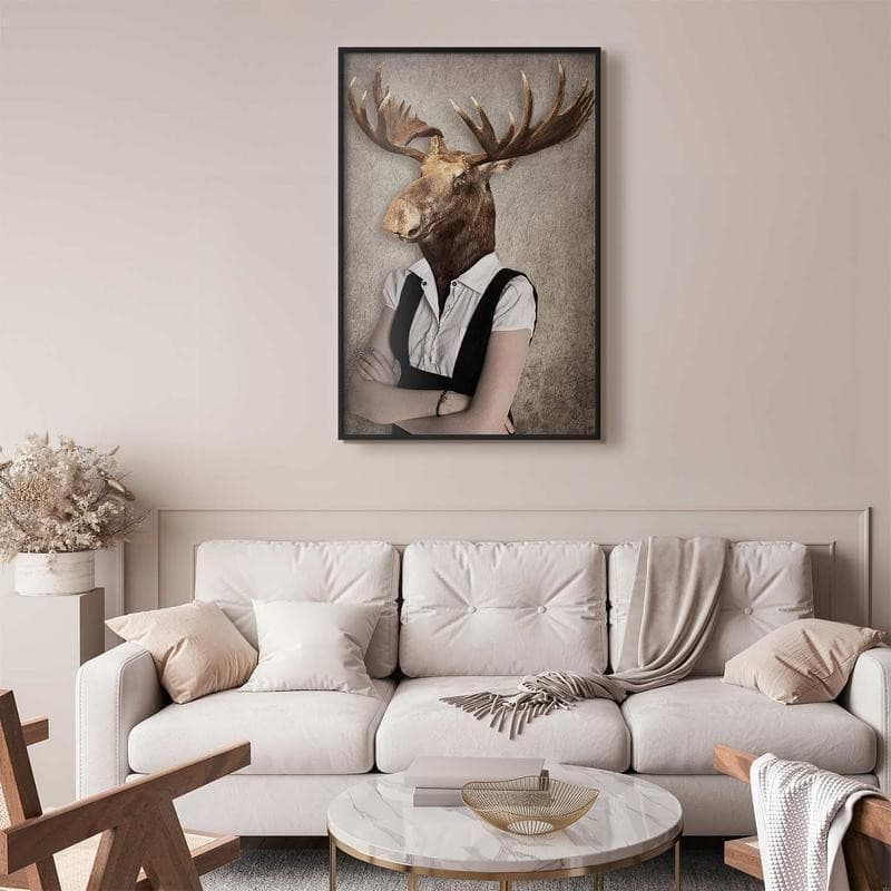 Poster - Smart Moose in Poster e stampe Collezione Casa - Trebisacce, commercioVirtuoso.it