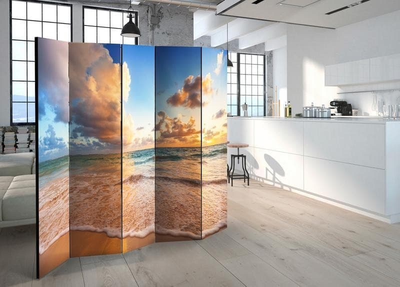 Paravento Morning by the Sea II [divisori da interno] in Paraventi Collezione Casa - Trebisacce, commercioVirtuoso.it