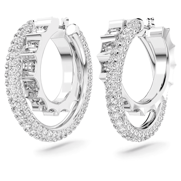 Swarovski  Orecchini a cerchio Rota in Orecchini Alba Gioielli - Casoria, commercioVirtuoso.it