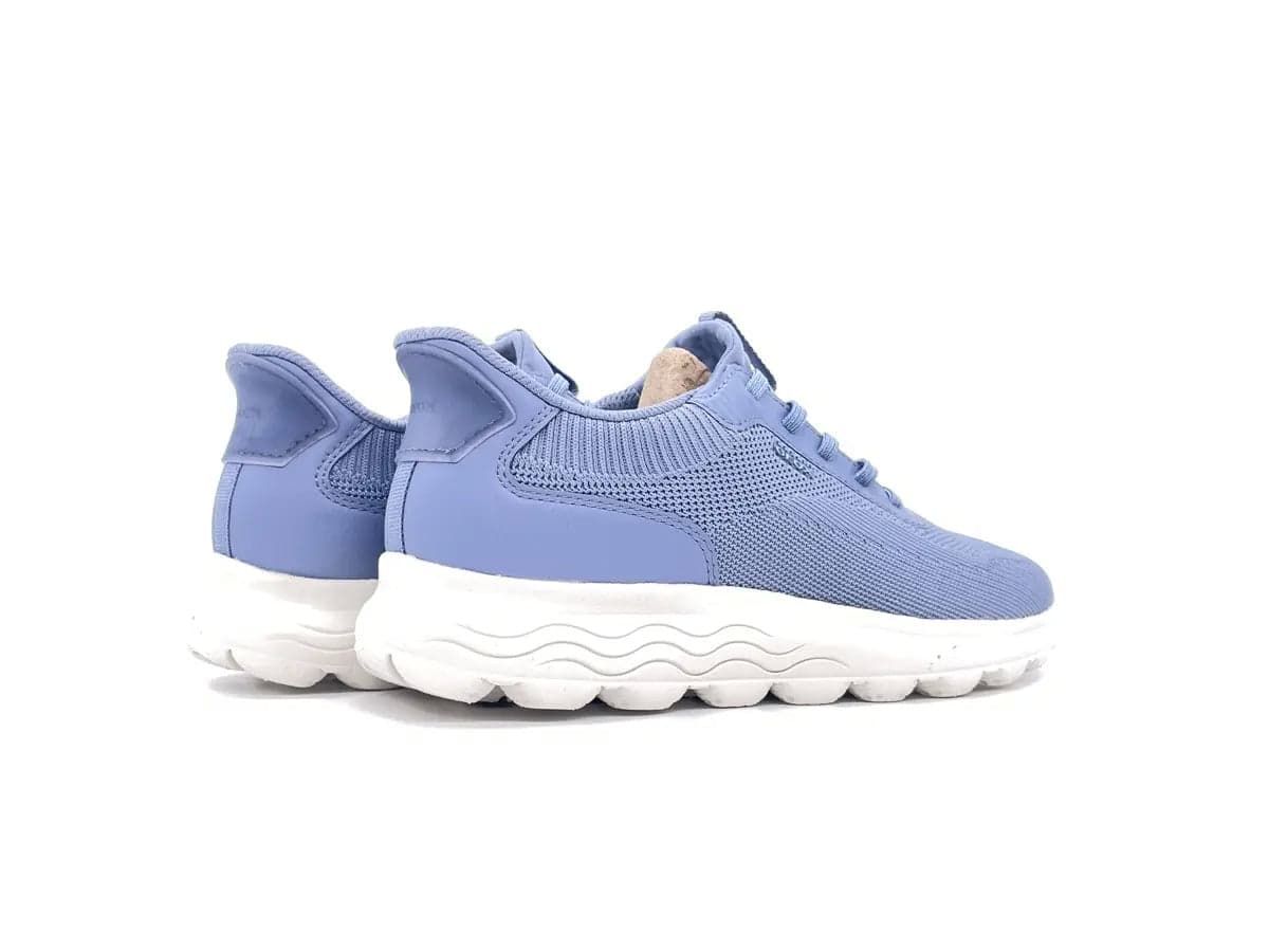 GEOX Sneaker donna SPHERICA PLUS A tessuto Light Blue in Sneaker casual Calzature Durello - Agna, commercioVirtuoso.it