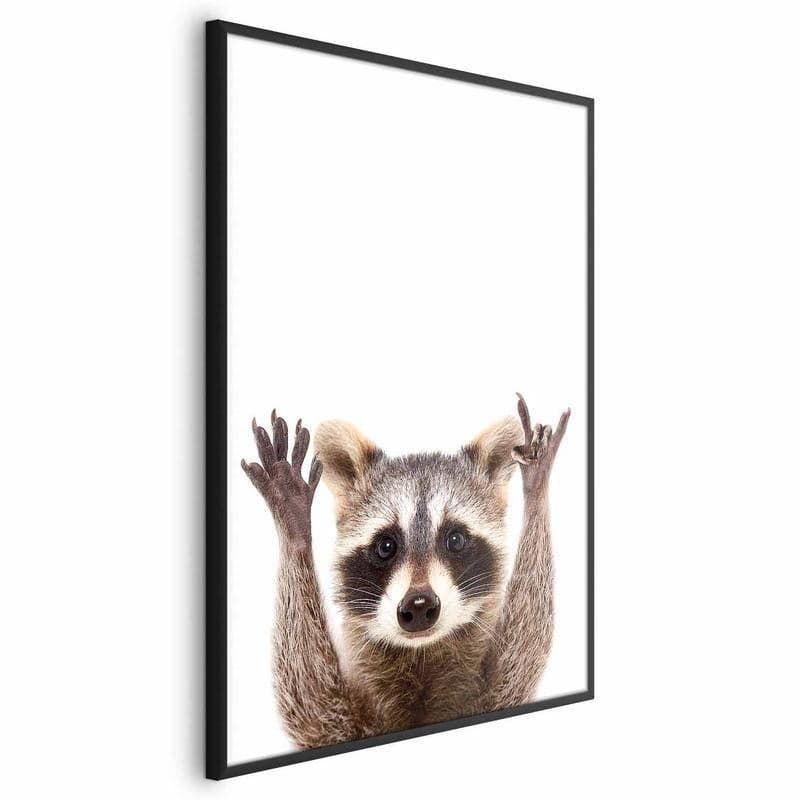 Poster - Raccoon in Poster e stampe Collezione Casa - Trebisacce, commercioVirtuoso.it