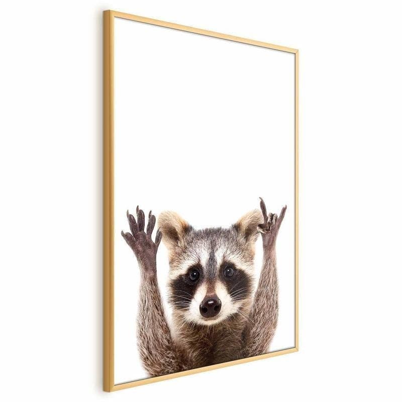 Poster - Raccoon in Poster e stampe Collezione Casa - Trebisacce, commercioVirtuoso.it