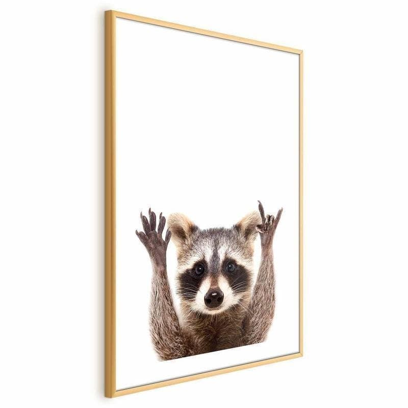 Poster - Raccoon in Poster e stampe Collezione Casa - Trebisacce, commercioVirtuoso.it