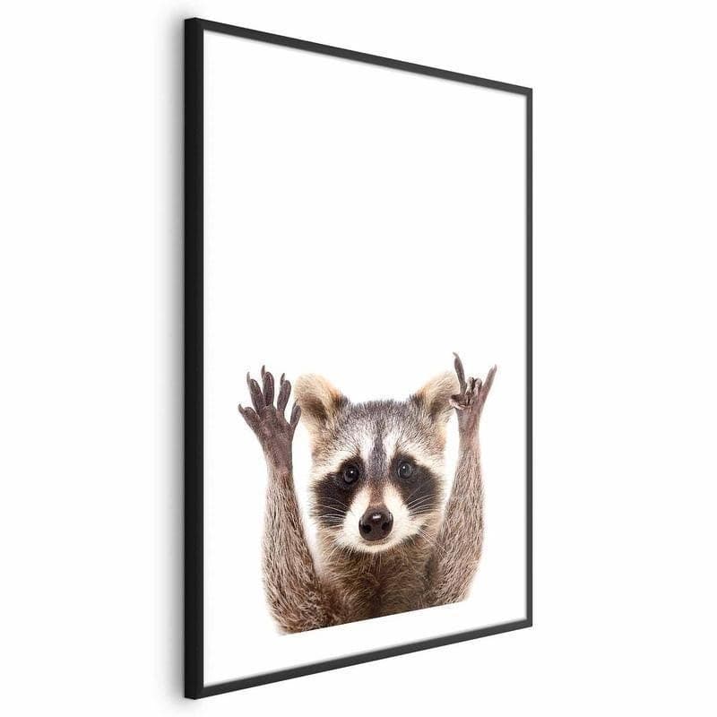 Poster - Raccoon in Poster e stampe Collezione Casa - Trebisacce, commercioVirtuoso.it