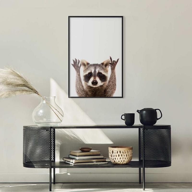 Poster - Raccoon in Poster e stampe Collezione Casa - Trebisacce, commercioVirtuoso.it