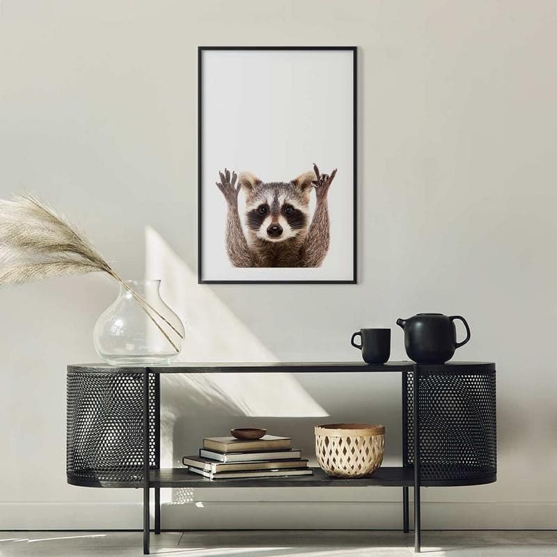 Poster - Raccoon in Poster e stampe Collezione Casa - Trebisacce, commercioVirtuoso.it