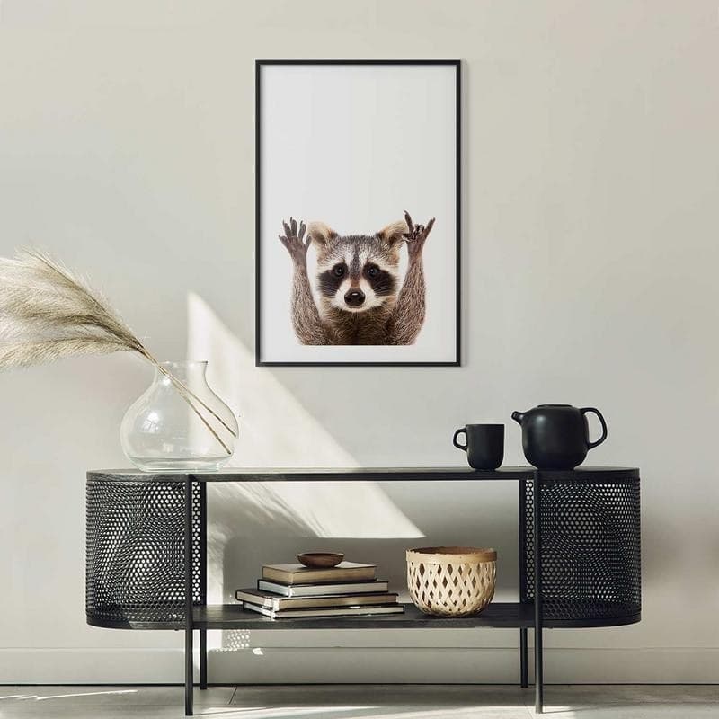 Poster - Raccoon in Poster e stampe Collezione Casa - Trebisacce, commercioVirtuoso.it