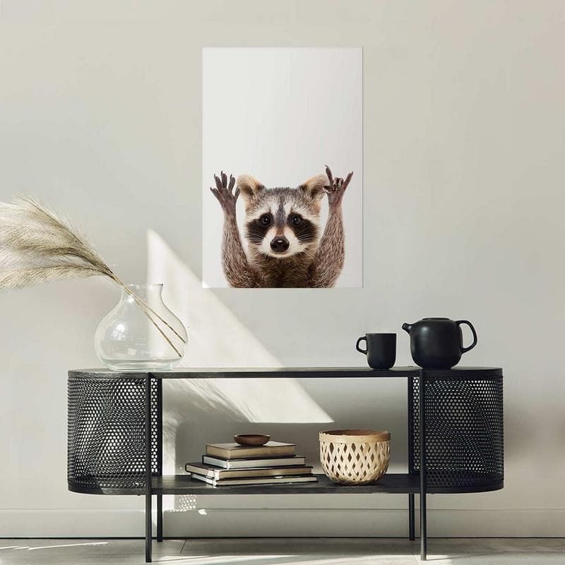 Poster - Raccoon in Poster e stampe Collezione Casa - Trebisacce, commercioVirtuoso.it