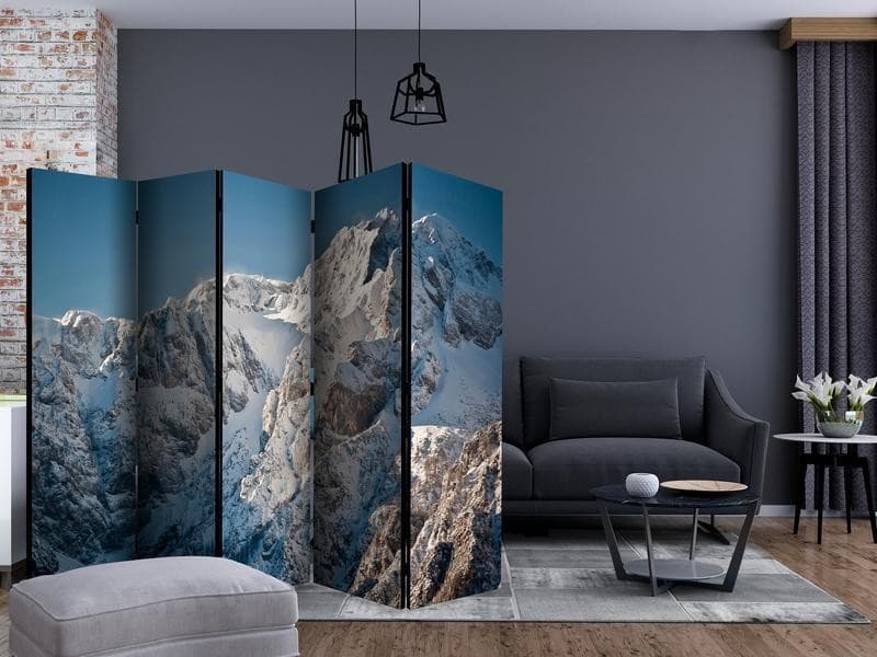 Paravento Winter in the Alps II [Room Dividers] in Paraventi Collezione Casa - Trebisacce, commercioVirtuoso.it