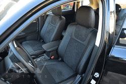 Coprisedili Su Misura Per Mitsubishi Outlander 3 (2012-2015), Leather Style in Set per interni Autooggetti.it - Roma, commercioVirtuoso.it
