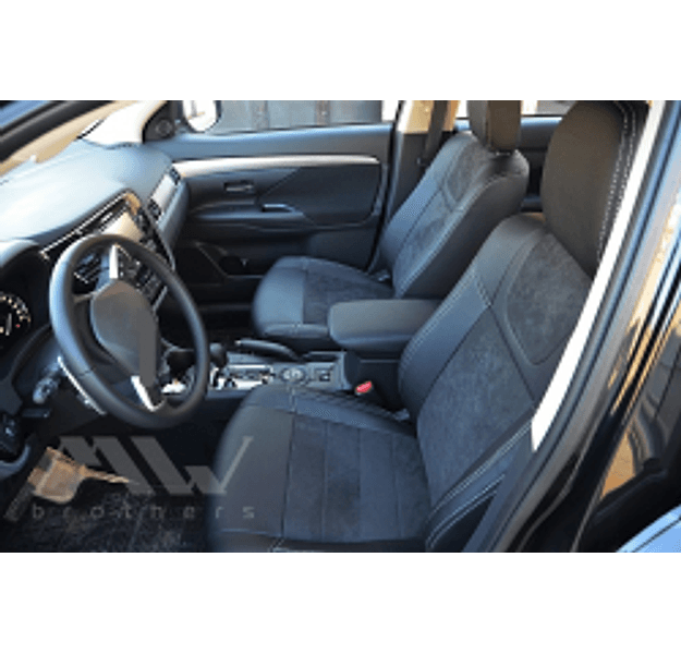 Coprisedili Su Misura Per Mitsubishi Outlander 3 (2012-2015), Leather Style in Set per interni Autooggetti.it - Roma, commercioVirtuoso.it