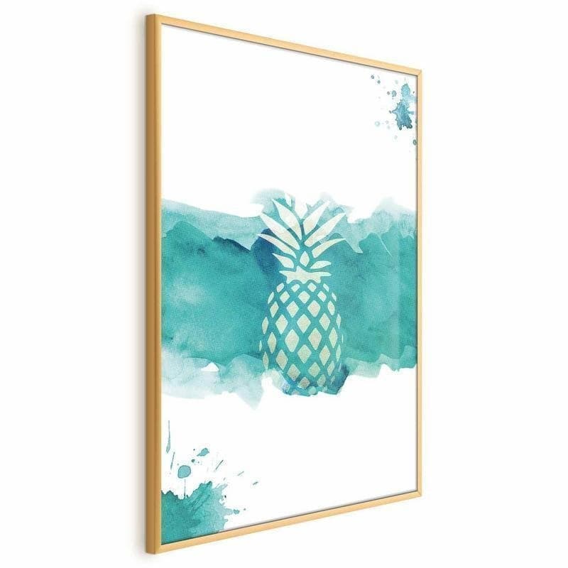 Poster - Watercolor Pineapple in Poster e stampe Collezione Casa - Trebisacce, commercioVirtuoso.it
