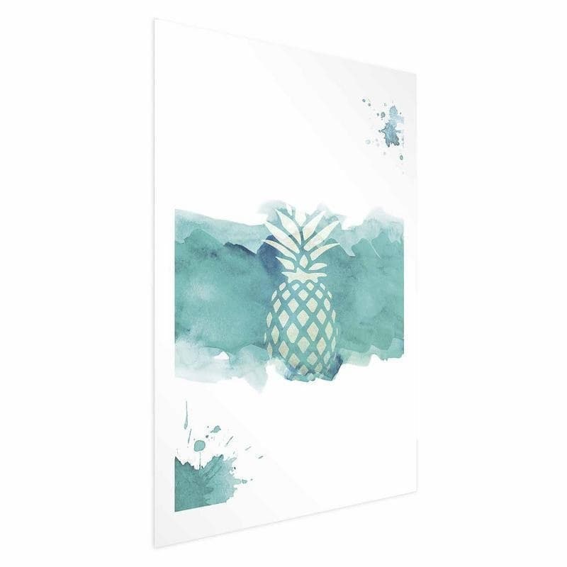 Poster - Watercolor Pineapple in Poster e stampe Collezione Casa - Trebisacce, commercioVirtuoso.it