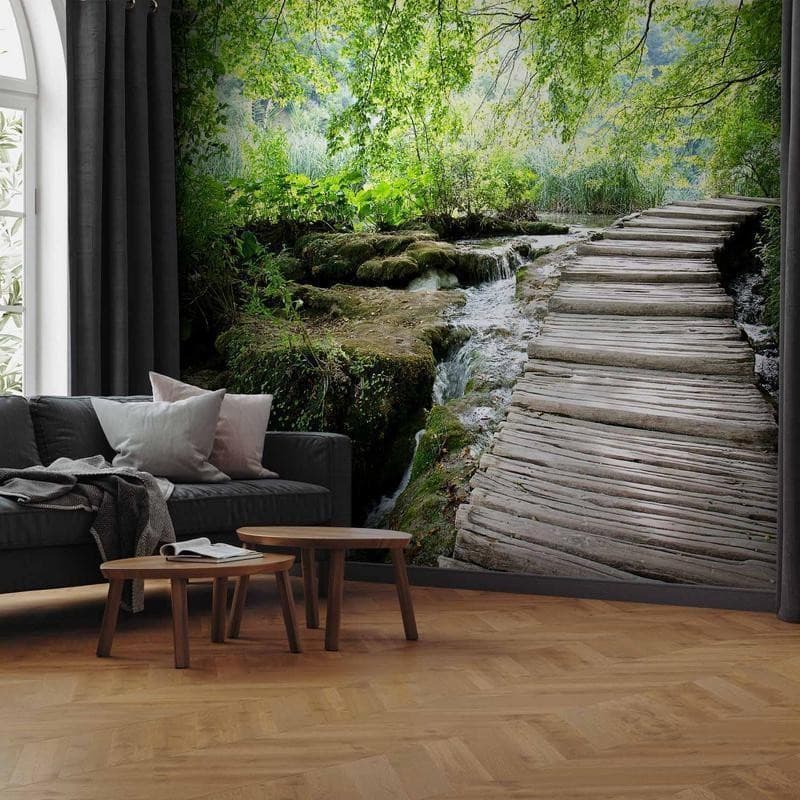 Fotomurale Sentiero nel bosco in Carta da parati Collezione Casa - Trebisacce, commercioVirtuoso.it