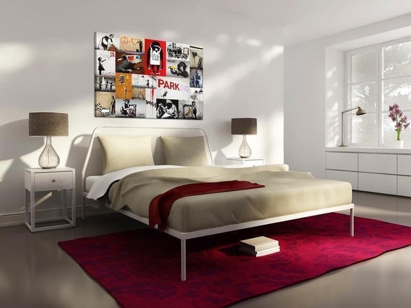 Quadro Banksy collage in Poster e stampe Collezione Casa - Trebisacce, commercioVirtuoso.it