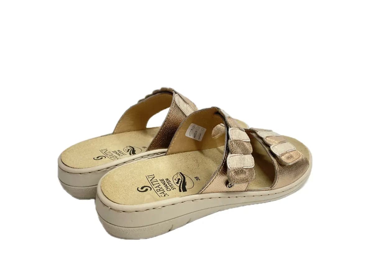 SABATINI Ciabatte donna due strappiùMEGA Lilibet Tortora in Pantofole Calzature Durello - Agna, commercioVirtuoso.it