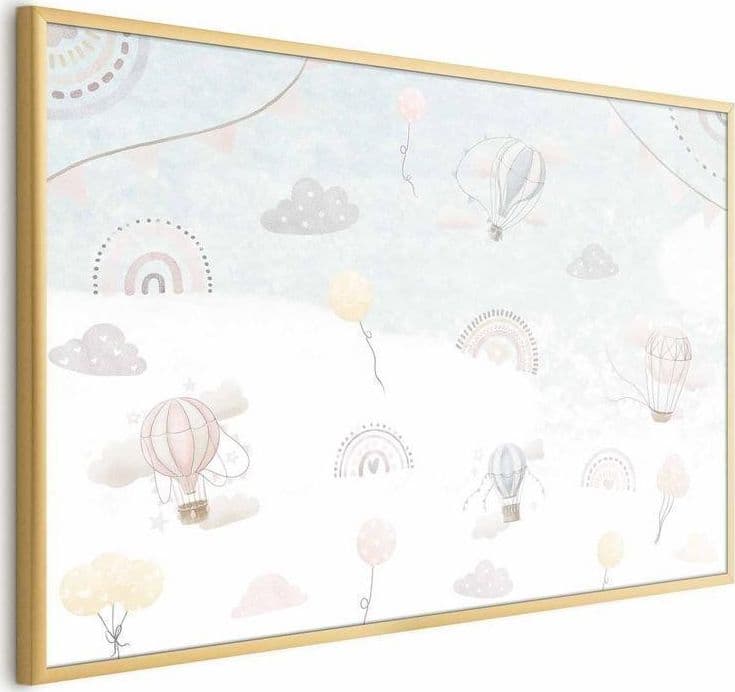 Poster - Adventure Among the Clouds in Poster e stampe Collezione Casa - Trebisacce, commercioVirtuoso.it
